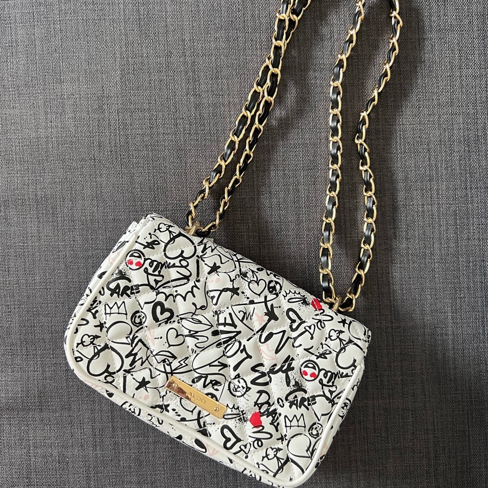 NWT ALDO FLAP QUILTED CROSSBODY SHOULDER BAG PURSE - Picture 3 of 6